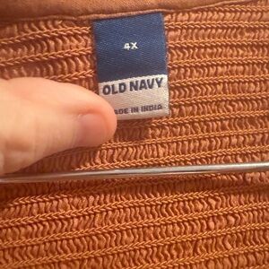 Old Navy Terracotta Knit Top